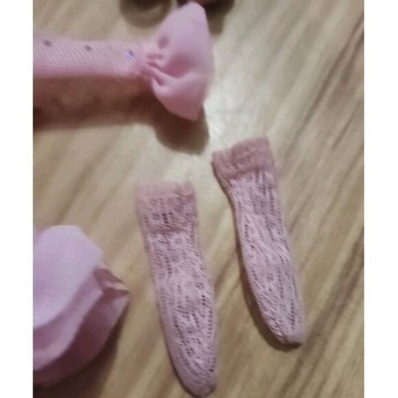 Bella Parker Rainbow High Heel Spider Dress Pink Outfit Dress Clothes Lace Tight - Picture 5 of 9